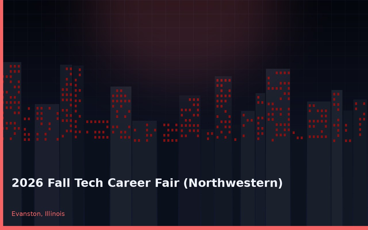 2026 Fall Tech Career Fair (Northwestern) Evanston Illinois