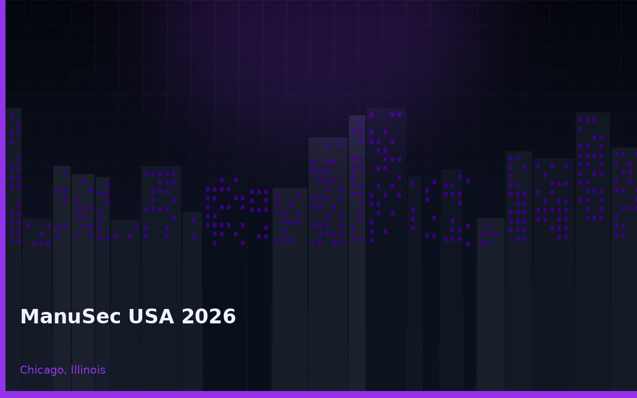 ManuSec USA 2026 Chicago, Illinois