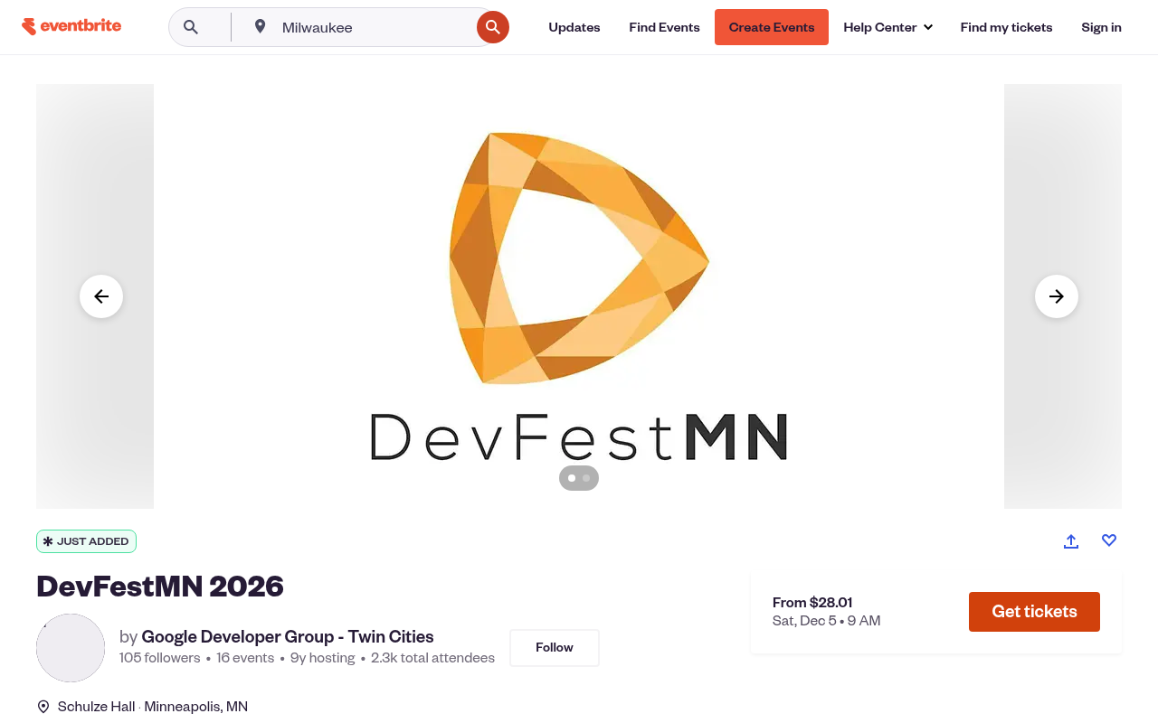 DevFestMN 2026 Minneapolis Minnesota