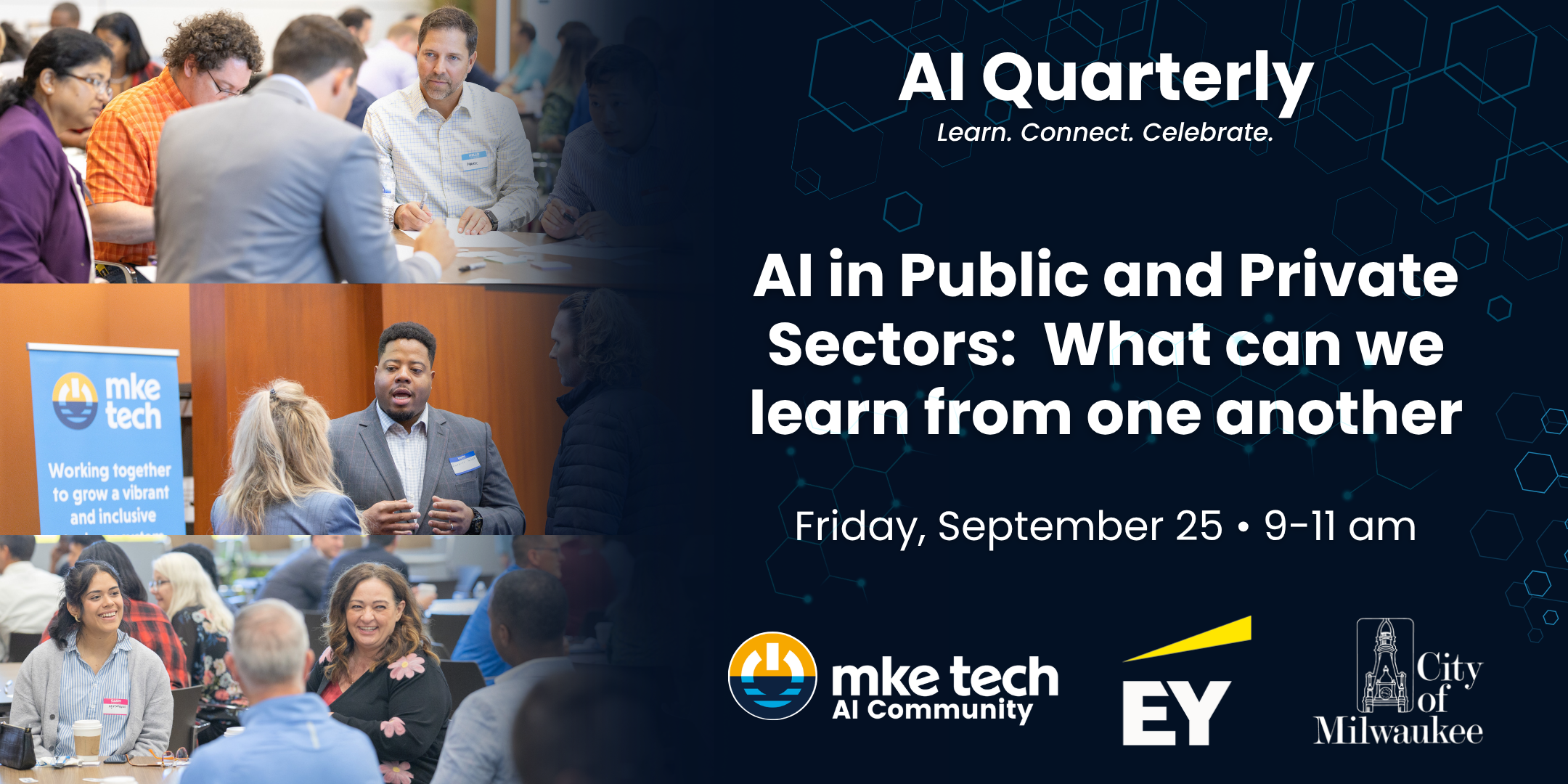 AI Quarterly: AI in Public and Private Sectors Milwaukee Wisconsin