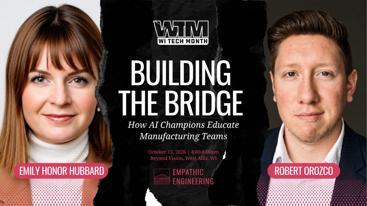 How AI Champions Educate Manufacturing Teams West Allis Wisconsin
