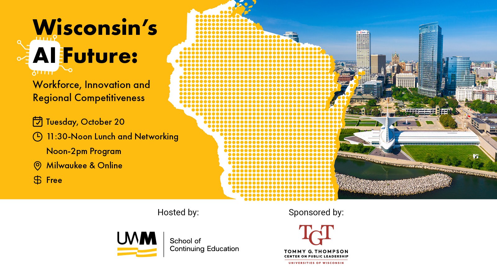 Wisconsin's AI Future: Workforce & Innovation (UWM) Milwaukee Wisconsin