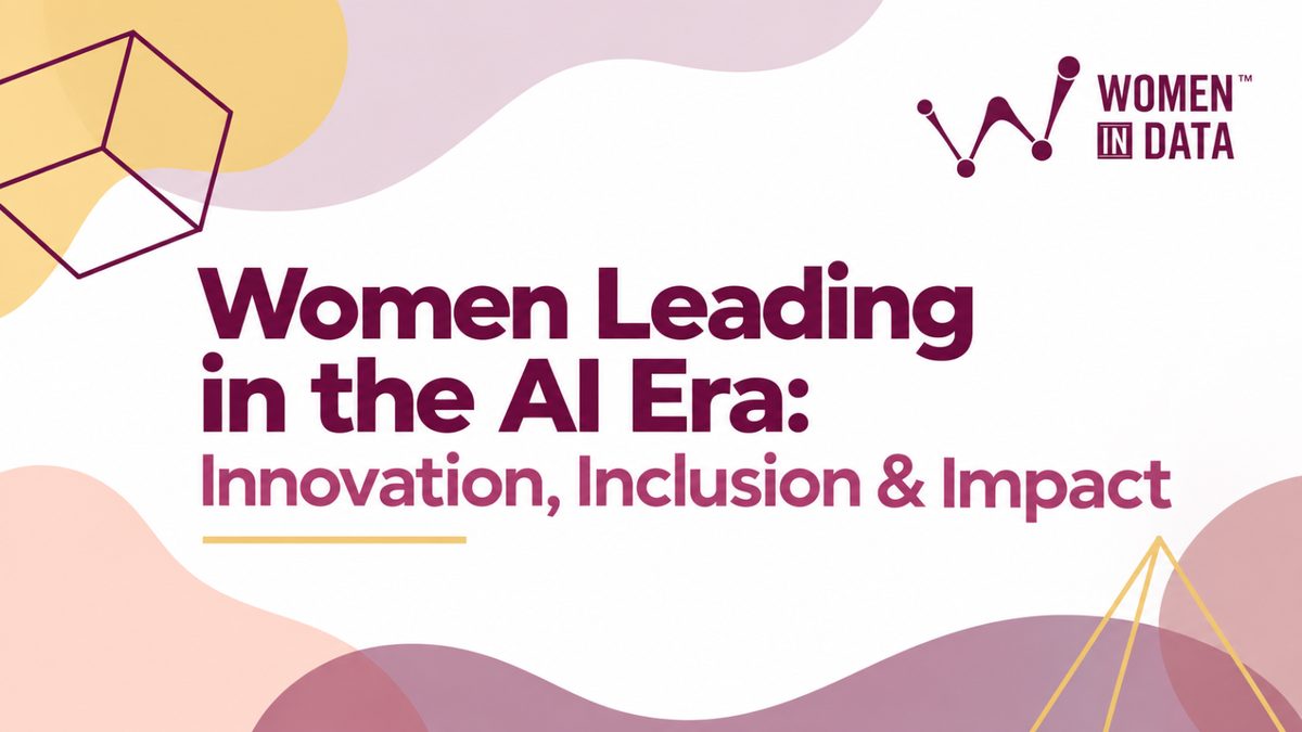 Women Leading in the AI Era (Women in Data – Greater Milwaukee) Virtual Wisconsin